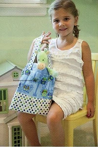 My Little Tote Quilt Pattern Pieced JL - Picture 1 of 1