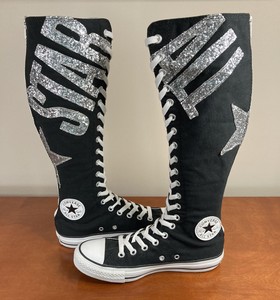 converse knee high boots