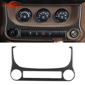 Panel de interruptor de luz de advertencia de fibra de carbono para Jeep Wrangler 2011-2017 - Imagen 1 de 7