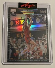 Matas Buzelis 2023 Leaf Pro Set Metal Black RC #PSG-80 G League Ignite #'d 1/49