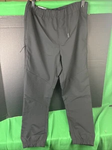 Gap Fit Jogger Pants Mens M Black Performance Lightweight Work Out New - Picture 1 of 6