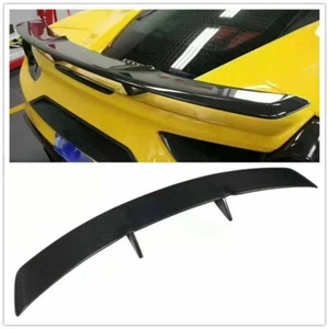 Carbon Fiber rear Trunk Spoiler NT Style For Ferrari 488 GTB GT 2015-2020 - Picture 1 of 10