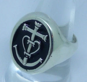 ANNEAU CROIX CAMARGUE EN ARGENT 925 CAMARGUE CROSS ARGENT STERLING ANNEAU - Picture 1 of 4