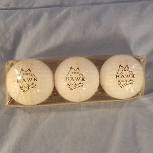 Vintage RARE The Hawk Golf Balls Unused sleeve of 3 Lot NEW - Picture 1 of 6