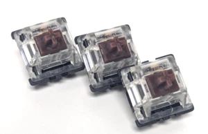 DROP Gateron Interrupteurs Clavier Mécaniques (Personnalisés) Plaque, Marron, 61pcs - Photo 1/4