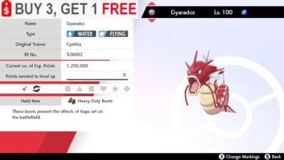 ✨Shiny Gyarados✨Pokemon Schwert und Schild Perfect IV🚀Fast Delivery🚀 - Bild 1 von 3