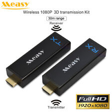 Measy W2H Nano 1080P 3D Wireless HDMI Extender Video Audio Transmitter Kit 100FT