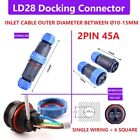 Ld28 Docking Industrial Connector 2 9Pin Male Plug Female Socket Cable 10 15Mm