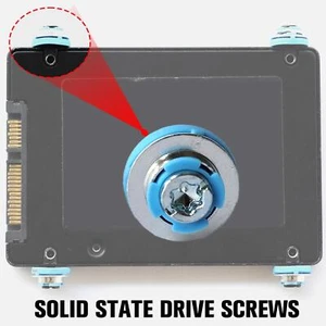 4X Hard Drive HDD SSD 2.5'' 3.5'' Caddy Screws for HP EliteDesk ProDesk UK🌞UK - Picture 1 of 14