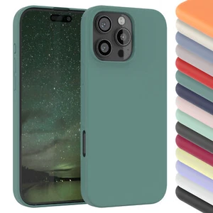 EAZY CASE für Apple iPhone 16 Pro Max Hülle Silikon Schutzhülle Premium Bumper - Afbeelding 1 van 22