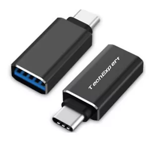 Adaptateur OTG Data usb 3.1 type C male vers usb 3.0 femelle pour appareil USB C - Foto 1 di 1