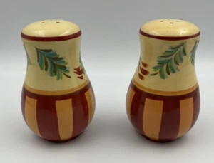 Juego de coctelera de sal y pimienta pintada a mano Southern Living Gail Pittman Siena - Imagen 1 de 6