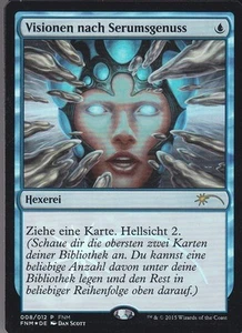MAGIC Visionen Nach Serumsgenuss FOIL FNM PROMO deutsch Serum Visions - Bild 1 von 1