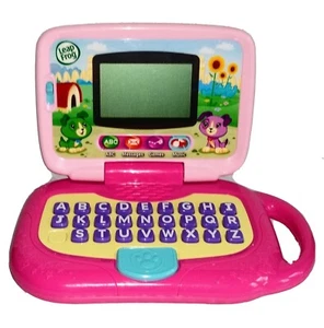 Leap Frog MY OWN LEAPTOP Pink Laptop Lights Up 4 Play Modes 2013 LeapFrog - Picture 1 of 5