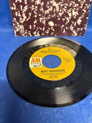 Burt Bacharach – All Kinds Of People -  7" VINYL 45 RPM - Image 1 of 2