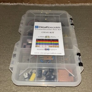 Circuit Specialists Essential Electronics Parts Kit. CSI-01-KIT. - Picture 1 of 10