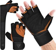 Weight Lifting Gloves by RDX, Powerlifting,Workout Gloves for Men, Wrist Support