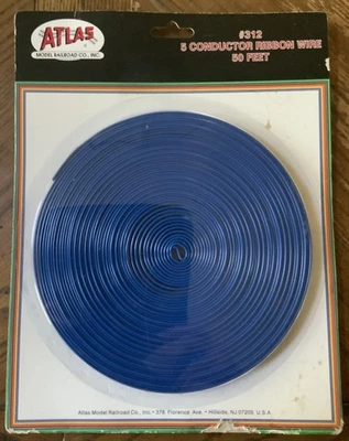 Atlas #312 - 5 conductores 5 colores cinta alambre - 50' - cada cable es calibre 20 Foto 1 de 2