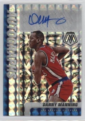 2020-21 Panini Mosaic Auto Mosaic Danny Manning #AM-DMN Auto - Image 1 of 2