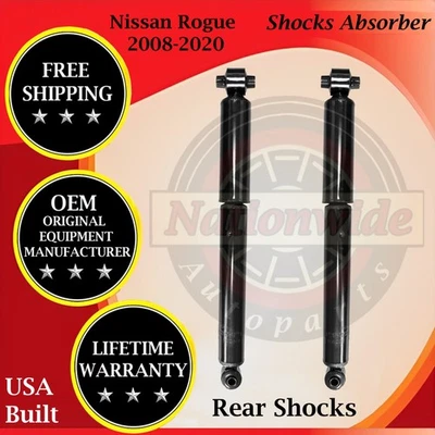 Monroe Genuine OEM Rear Shocks For 2008-2020 Nissan Rogue Lifetime Warranty - Изображение 1 из 4