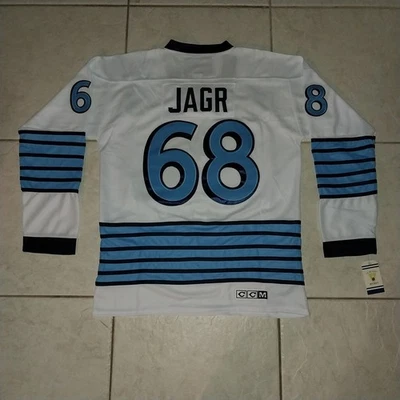 JAROMIR JAGR PINGÜINOS DE PITTSBURGH CCM RETROCESO DE HOCKEY VINTAGE. NUEVO CON ETIQUETAS, TALLA LG/50. Foto 1 de 4