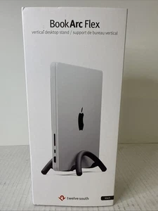 BookArc Flex Vertical Laptop Stand – Space-Saving MacBook Stand, Adjustable - Picture 1 of 6