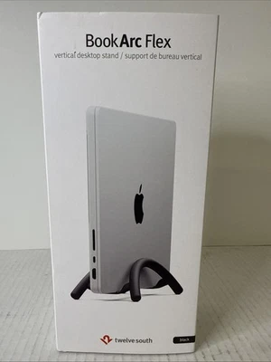 BookArc Flex Vertical Laptop Stand – Space-Saving MacBook Stand, Adjustable  - Image 1 of 4