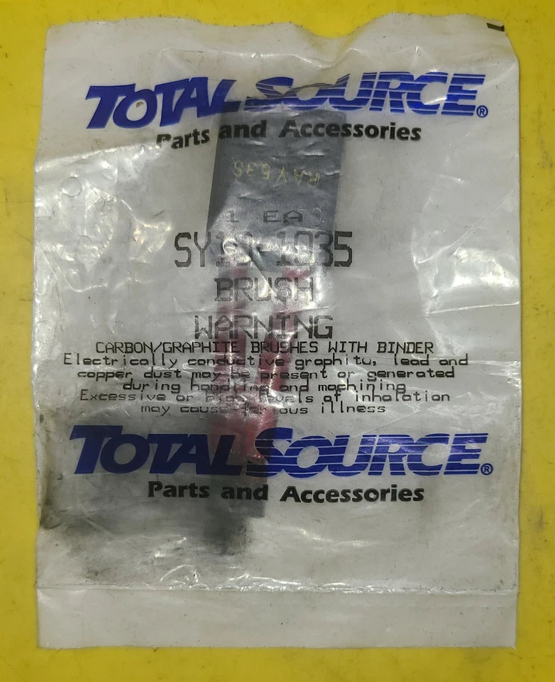 TotalSource SY10-1035 Cepillo, Motor (Cantidad 1 = 1 Cepillo) (Carbono | RAY 53S) Foto 1 de 1