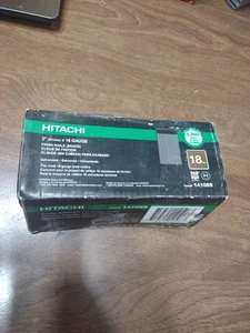 Hitachi 1 2 Inch (50mm) 18 Gauge Air Gun Finish Fasteners Nails, Galvanized - Picture 1 of 9