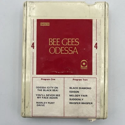 4 Track Muntz Tape - Bee Gees - Odessa Volume I - Not Serviced - Sold As Is - Image 1 of 4