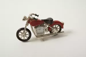 Centric Quartz Motorcycle Clock (R4C) Red harley Davidson Indian Type Needs Batt - Picture 1 of 7