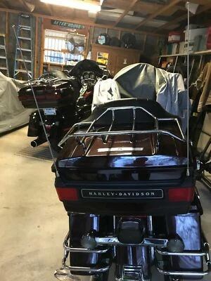 Paquete de 2 antenas de acero inoxidable AM/FM/XM/CB de 21 pulgadas mástil para Harley-Davidson HD Foto 1 de 4