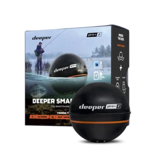 Deeper Sonar PRO+ 2 Fishfinder / Lake Shore Boat Kayak Fishing - Picture 1 of 5