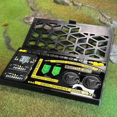 The Ultimate 40k Battle Box!, includes Wound Trackers, Rulers + More - Image 1 of 4