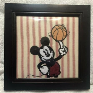 Klassiker - Disney - gerahmtes Mickey Mouse Basketball Wandbild - 2907WA - Bild 1 von 12