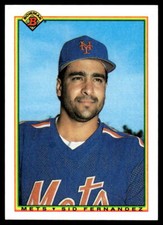 Sid Fernandez #131 1990 Bowman  New York Mets