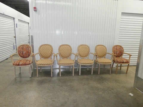 RARE SET  OF 6 ITALIAN MARCELLO MIONI DINING CHAIRS Cover