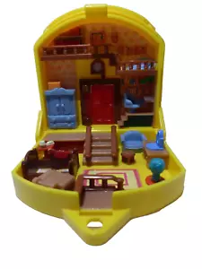 Forever Friends Polly Pocket yellow Picture Frame Playsets -Bluebird 1995-flaw - Picture 1 of 6