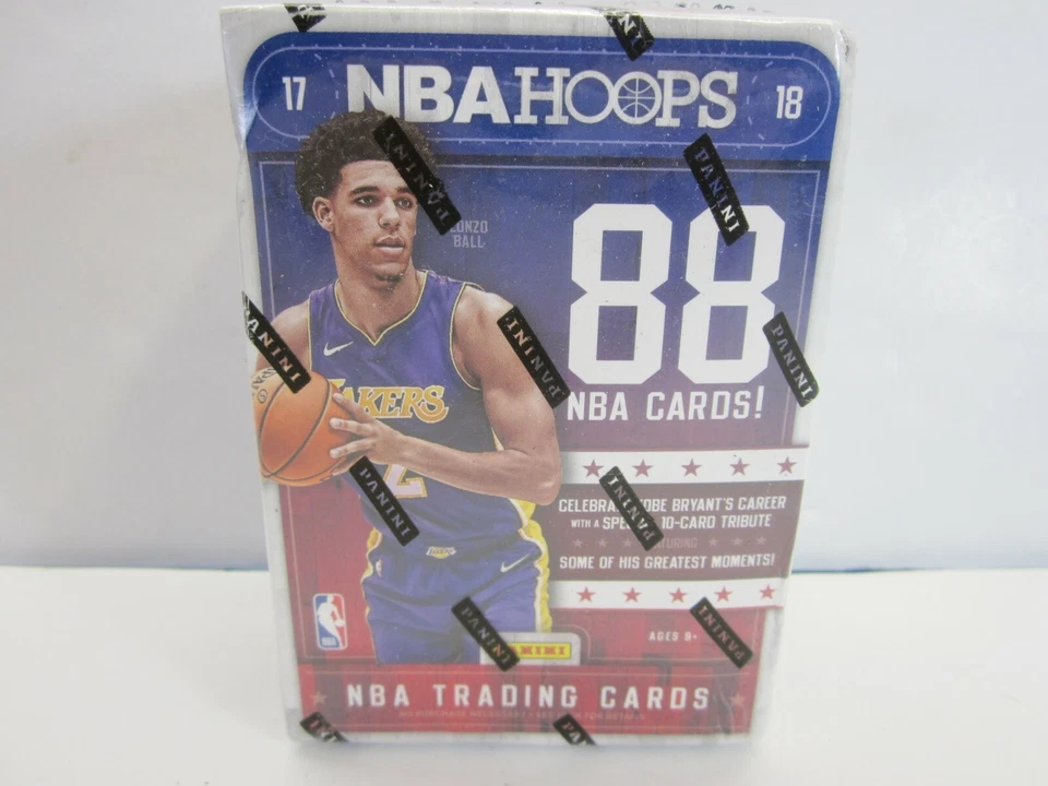 NBA Basketball 2017-18 NBA Hoops Trading Card BLASTER Box (11 Packs)(New Sealed) - Image 1 of 4