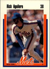 1989 (METS) Mets Kahn's #2 Rick Aguilera