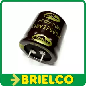 CONDENSADOR ELECTROLITICO SNAPIN 22000UF 22000MF 25V 105º 35X35MM BD11734 - Bild 1 von 1