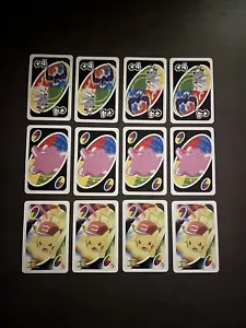 Pokémon Sun And Moon Uno Deck BARDZO RZADKI japoński ekskluzywny kompletny zestaw - Zdjęcie 1 z 7
