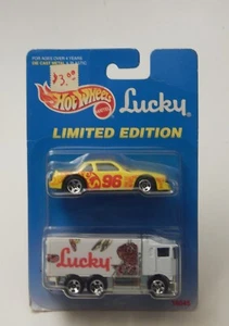Hot Wheels HIWAY HAULER 2 Pack Lucky Steaks & Buick Stocker 1996 Limited Edition - Picture 1 of 4