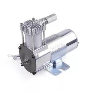 120PSI 1/8NPT Small Air Ride Suspension Compressor, Fittings for 12V Motorcyc... - Bild 1 von 7