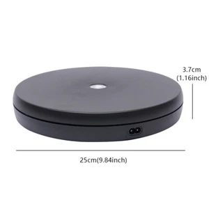 10Inch 360 Degree Motorized Turntable Display Stand/ Electric Rotating Display - Picture 1 of 12