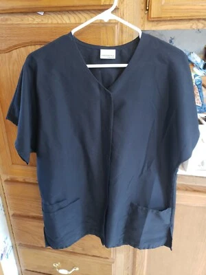 Blusa Médica Ws Fundamentals Med Negra Foto 1 de 4