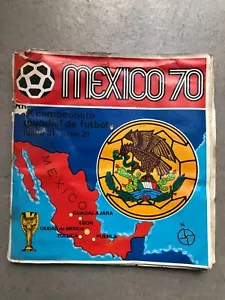 Panini FIFA World Cup 1970 Mexico WM WC 70 100% Original & incomplete Album - Foto 1 di 22