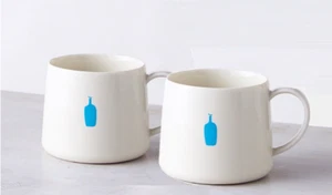 Blue Bottle Coffee Mug KIYOSUMI 340ml Set of 2 Original Simple Design - Picture 1 of 4