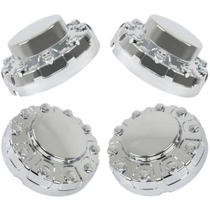 Center Hub Caps Two Front Two Rear Wheel New For Ram 4500 5500 2019-2020 - Picture 1 of 14