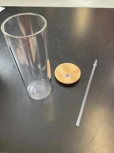 Sublimation Blank Glass Can, 25oz Blank Clear Glass Jar, 25oz Blank Tumbler - Picture 1 of 6